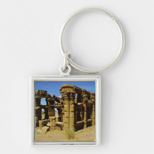 Meroitic kiosk key ring