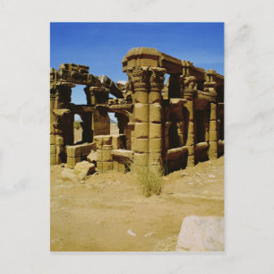 Meroitic kiosk postcard