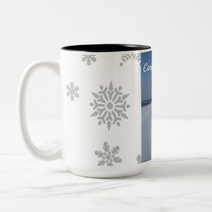 Merrcy Christmas Snowflakes Coffee Mugs