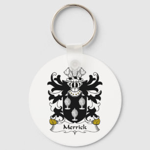 Merrick Family Crest Key Ring