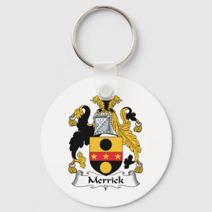 Merrick Family Crest Key Ring