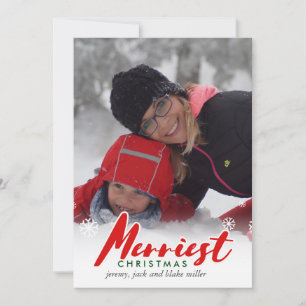 Merriest Christmas Card CHRISTMAS