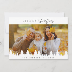 Merriest Christmas, Family Photo Downloadable Holiday Card