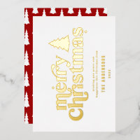 Merriest Christmas graphic typography non photo Fo