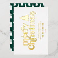 Merriest Christmas graphic typography non photo