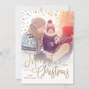 Merriest Christmas Photo Card