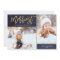 Merriest Faux Gold Foil 2 Photo Flat