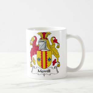 Merrill Family Crest Coffee Mug