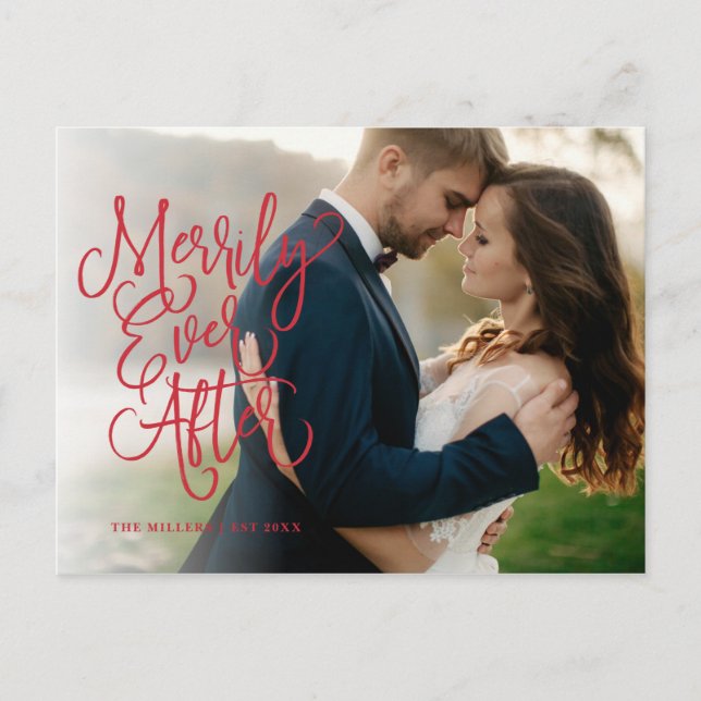 Merrily Ever After Full Photo Holiday | Thank You (Front)