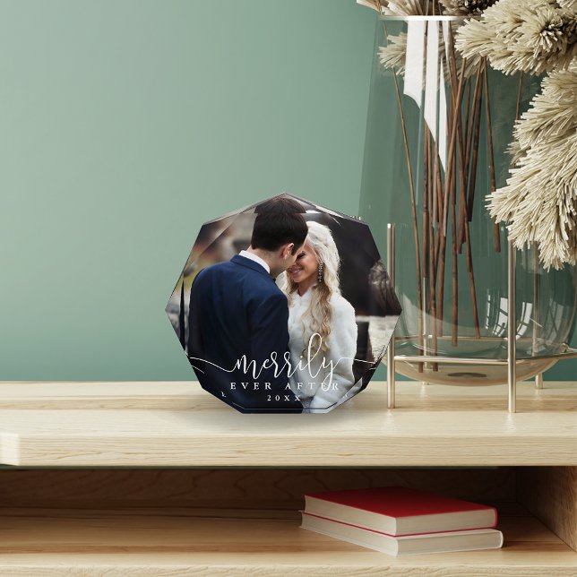 Merrily Ever After | Holiday Wedding Photo Block (Creator Uploaded)