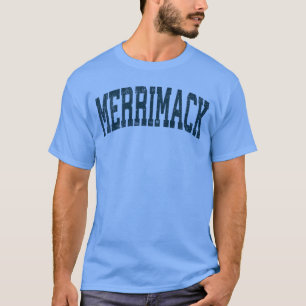 Merrimack New Hampshire NH Vintage Athletic Sports T-Shirt