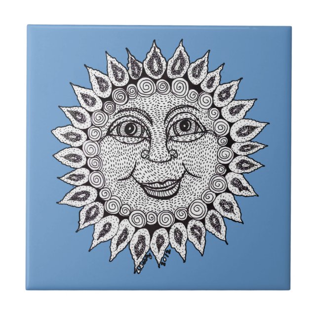 Merriment Sunshine Tile (Front)