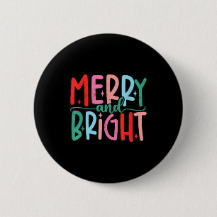 Merry & Bright Moody & Uptight Matching Co 6 Cm Round Badge