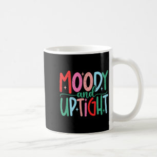 Merry & Bright Moody & Uptight Matching Co Coffee Mug