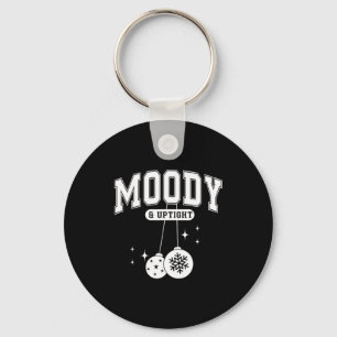 Merry & Bright Moody & Uptight Matching Co Key Ring