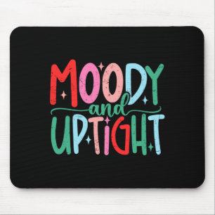 Merry &amp; Bright Moody &amp; Uptight Matching Co Mouse Mat