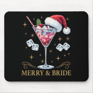 Merry And Bride Bachelorette Party Tail Drink Chri Mouse Mat