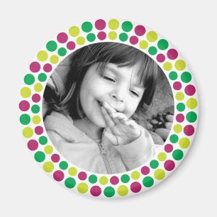 Merry and Bright 2010 Holiday Photo Magnet