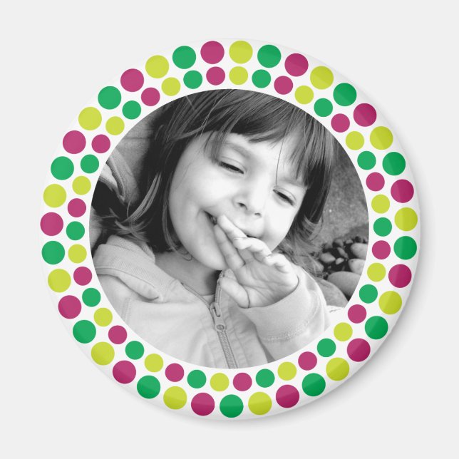 Merry and Bright 2010 Holiday Photo Magnet (Front)