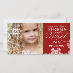 MERRY AND BRIGHT   2014 HOLIDAY PHOTO CARDS