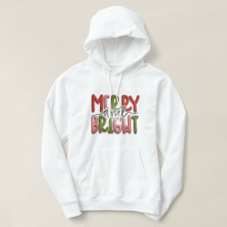 Merry and Bright 3D Graffiti Edition – Urban Chic  Hoodie