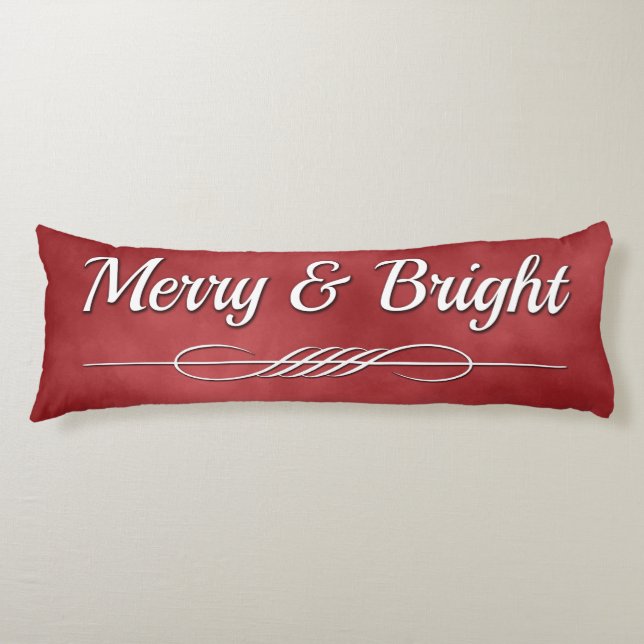 Merry and Bright Body Cushion (Front)