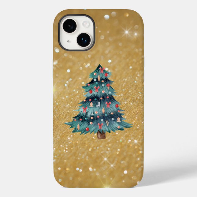 Merry and Bright Case-Mate iPhone Case (Back)