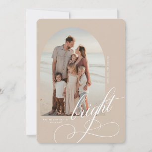 Merry and Bright Christmas Card