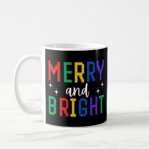 Merry And Bright Christmas Coffee Mug