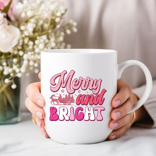 Merry and Bright: Christmas Drinking Coffee Mug