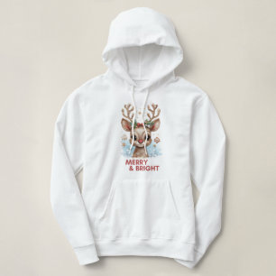Merry and Bright Christmas Hoodie