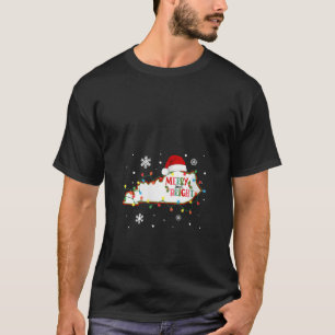 Merry And Bright Christmas Lights Xmas Kentucky St T-Shirt