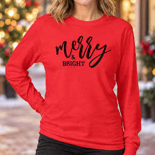 Merry and Bright Christmas T-Shirt