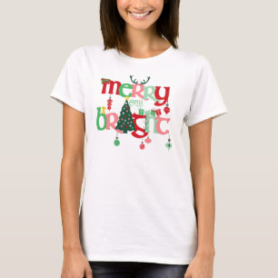 Merry and Bright Christmas T-Shirt