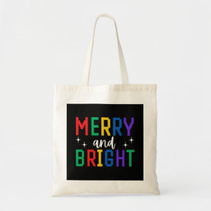 Merry And Bright Christmas Tote Bag