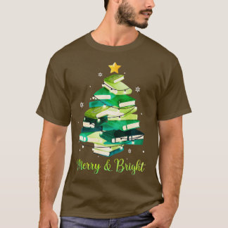 Merry And Bright Christmas Women Girls Kids Toddle T-Shirt