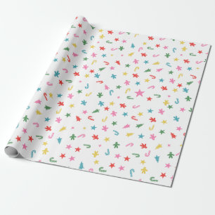 Merry and Bright Christmas Wrapping Paper