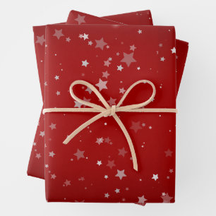 Merry and Bright Christmas Wrapping Paper Sheet