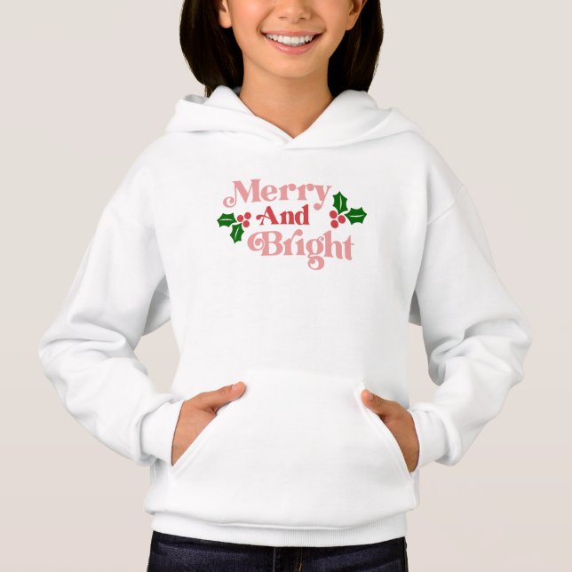Merry and Bright - Classic Holiday Typography (Front)