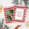 Merry and Bright Colourful Gingham custom name