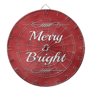 Merry and Bright Dartboard