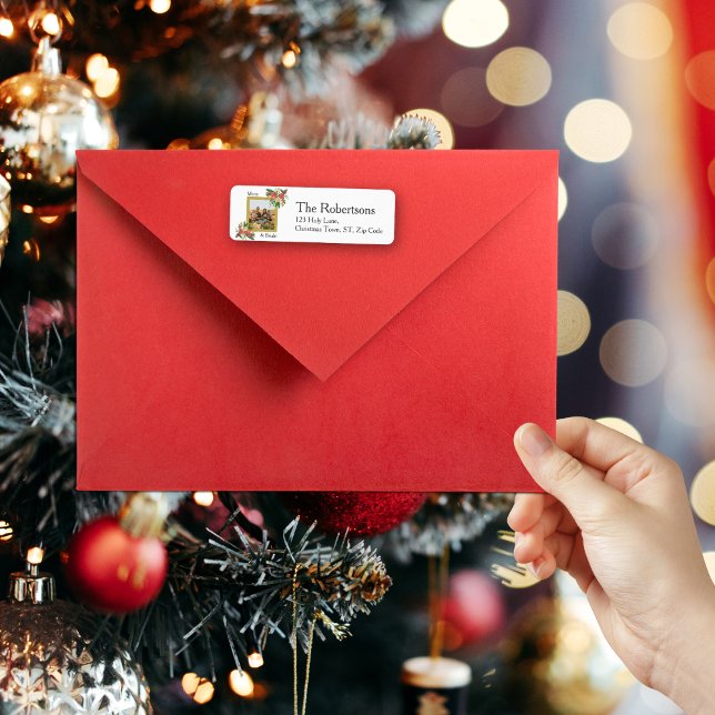 Merry and Bright Floral Personalised Holiday (Creator Uploaded)