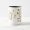 Merry and Bright - Golden Christmas Mug