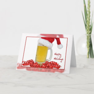 Merry And Bright Holiday Card