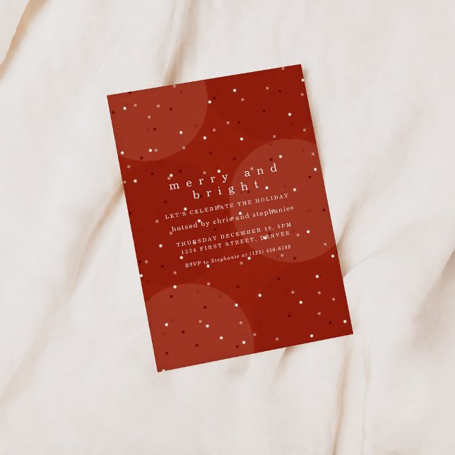 Merry and Bright Holiday Christmas Invite (Creator Uploaded)
