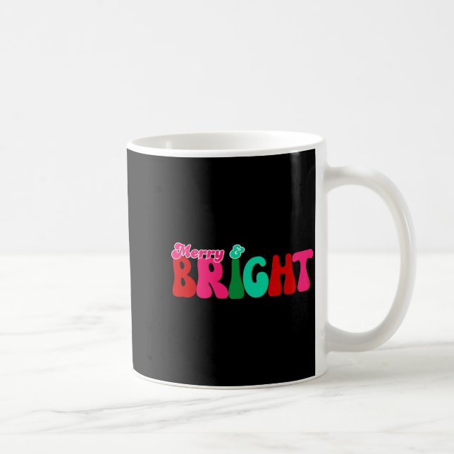 Merry And Bright Maximalist Christmas Toddler  Coffee Mug (Right)