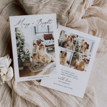 Merry and Bright Modern Minimalist Photo