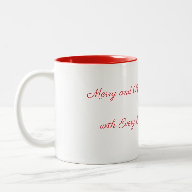 Merry and Bright Mug (Left)