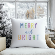 Merry and Bright Pastel Colourful Christmas