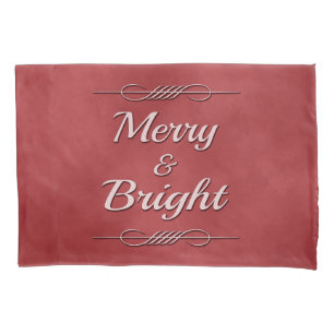 Merry and Bright Pillowcase